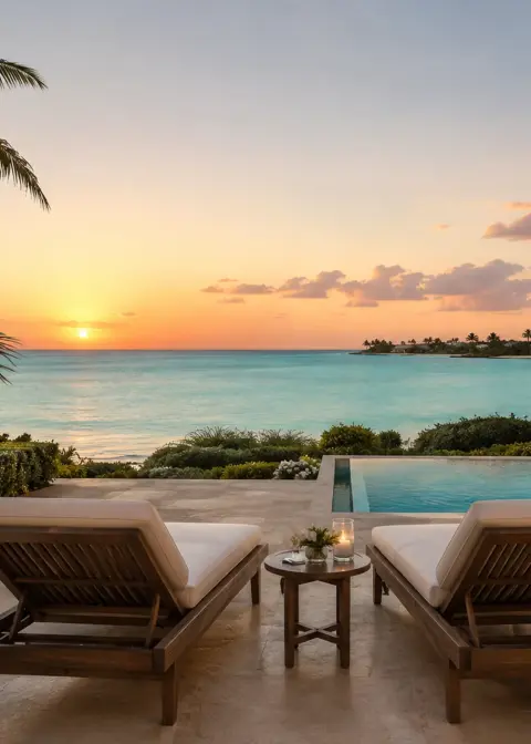 A serene beach in Turks and Caicos