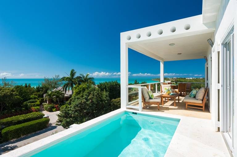 Villa Blanca in Chalk Sound, Turks and Caicos