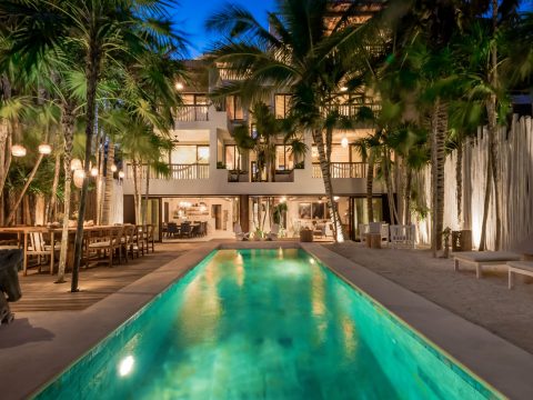 Villa La Semilla in Soliman Bay, Riviera Maya