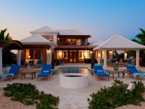 Villa La Percha in Turtle Cove, Turks and Caicos