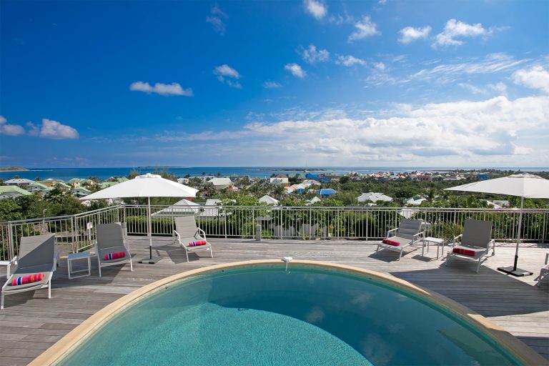 Ocean View in Orient Bay, St. Martin