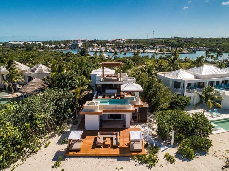 Beach Cake in Turtle Cove, Turks and Caicos