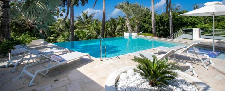 Villa Les Palmiers Bleus in Terres Basses, St. Martin