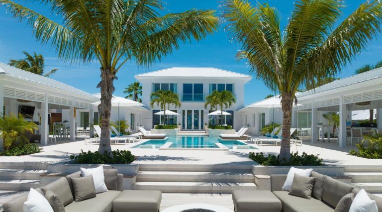 Milestone in Grace Bay, Turks and Caicos