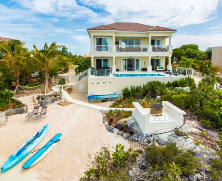 Sunset Close in Silly Creek, Turks and Caicos