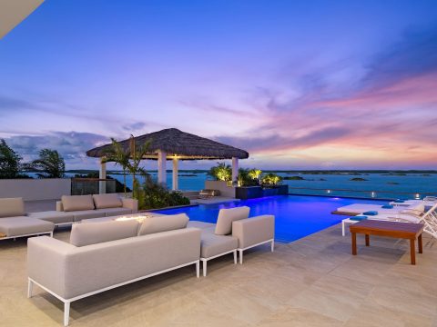 Ocean Breeze in Chalk Sound, Turks and Caicos