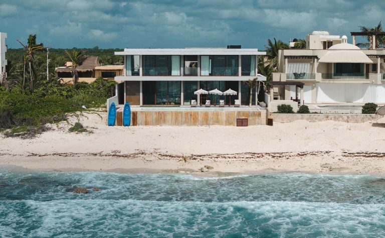 Saadetna Beach House in Tankah Bay, Riviera Maya